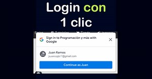 Cómo implementar Google One Tap ⚡️ En 3 pasos