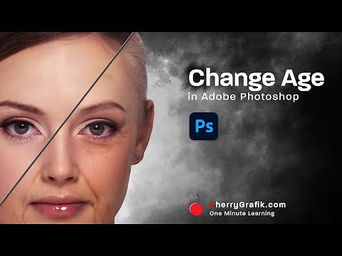 How To Change Young Face To Old Face In Photoshop | Change Old Face To Young Face In Photoshop