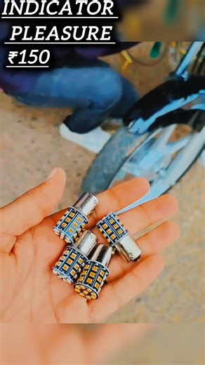 LED indicator bulb Splendor Plus modified#splendor #led #bike #modified #shortsfeed #viral #shorts