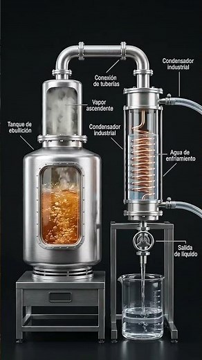 This is how distillation works to efficiently separate liquids in industrial processes