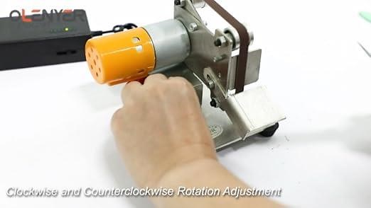 Mini Bench Belt Sander Metal Grinder Knife Making Machine