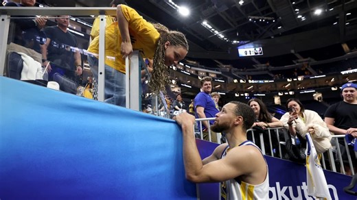 Steph Curry reflects on adorable 'full-circle' moment with daughter Riley before Warriors' win