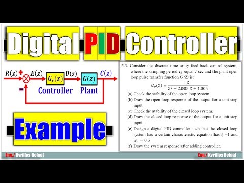 Digital PID Controller Example: 3 Parameters | Digital Control Systems