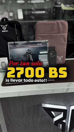PROMO UNI 🎓💻 Todo lo que necesitas para la U, en un solo combo 👌 Laptop mochila mouse funda limpiador de vidrio Listo para clases, trabajos, desvelos y parciales 😎 💥 Todo por solo 2.700 Bs Menos gasto, más rendimiento. Porque estudiar bien también es tener buen equipo. 📩 Escríbenos y llévatela hoy. #rodcaz #CapCut #vueltaaclases #fypシ゚viral #santacruzdelasierra🇳🇬 @Nalu🦋