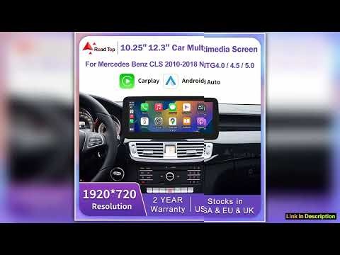 Android Auto Wireless CarPlay Linux Car Multimedia Touch Screen Radio for Mercedes Benz CLS W218 20
