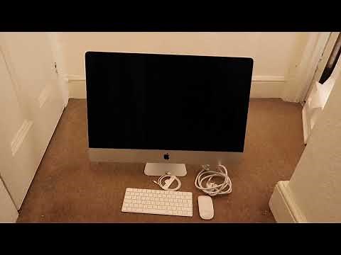 Refurbished 27-inch iMac 3.3GHz 6-core Intel Core i5 with Retina 5K display Unboxing