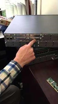 Add a WIC card to a Cisco Router