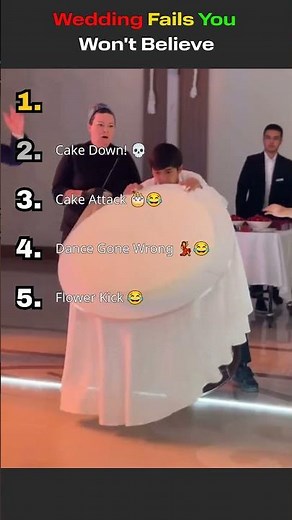 Bride's Worst Nightmare Caught On Camera 😱 #wedding #fails #viral
