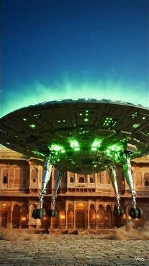 alien land on 🌎#ufo #alien #mystery #scifi #viralshorts #youtubeshorts #trending #ai video #viral