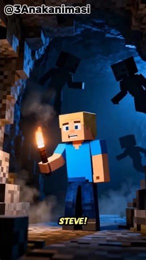 The Last Torch #animation #minecraft #adventure #monster #ai #viral