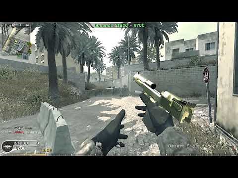 Call of Duty 4 como DESBLOQUEAR TODO y tener nivel 55