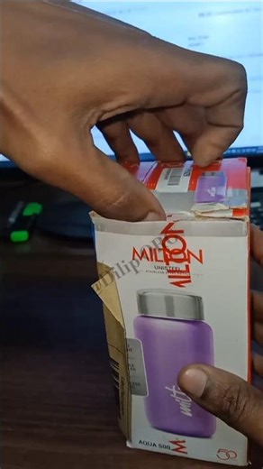 MILTON Aqua 500 500 ml Stainless Steel Bottle #shorts #shortsvideo #shortsfeed #youtubeshorts