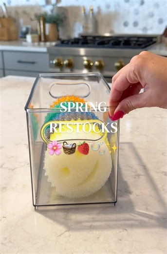 Basically just a snack and cleaning factory these days 🤎🫧🍓🌸✨ #springrestock #restockingasmr #restockwithme #pantryrestock #asmrrestock