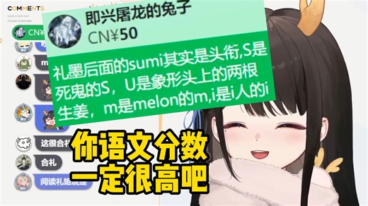 称呼越来越短的瓜咪“头衔”Sumi含义大揭秘【礼墨Sumi】