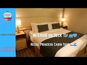 🚢 Regal Princess Cabin Tour | Interior Stateroom M426 on Deck 15 🛏️ Cruise Ship Room Tour
