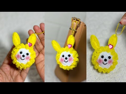 Easy Pipe Cleaner Keychain - Pipe Cleaner Art