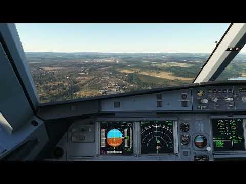 fenix A320 landing with FS2crew