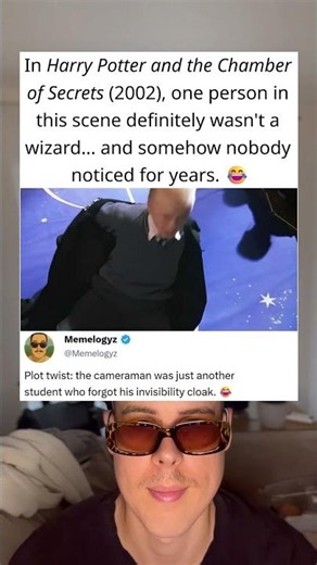 In Harry Potter and the Chamber of Secrets (2002), A Muggle Accidentally Ended Up In Hogwarts 😂