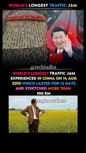 China's longest traffic#facts#china