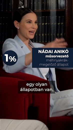 Adó 1%- Nádai Anikó, műsorvezető- Rákkutatók Alapítvány