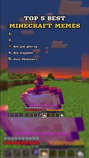 TOP 5 BEST MINECRAFT MEMES | PT. 10 #minecraft #memes #shorts