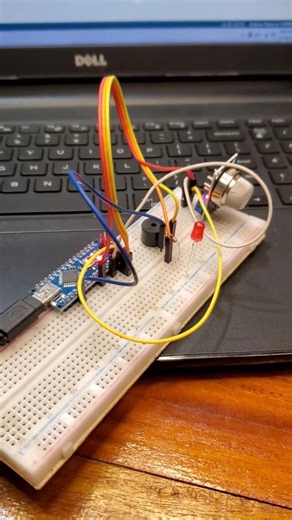 Arduino MQ2 Gas Sensor Circuit 🚀⚡🧲 #arduino #mq2 #gassensor