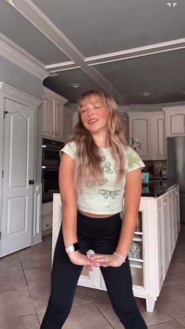 Lilliana Ketchman on Instagram: "comment BUTTERFLY one letter at a time! 🦋🦋 . . . . #lillyk #dance #reels #fun"