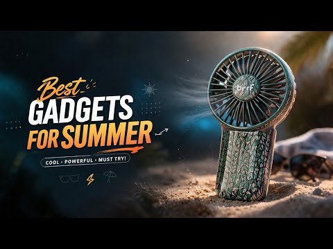 Mini Chargeable Fan | I bought Gadgets For Summer 