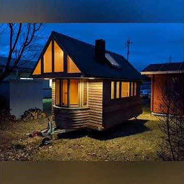 お風呂付きタイニーハウス