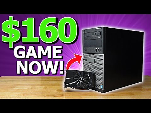 In 2023, Game NOW For UNDER $200 On This Dell Optiplex + RX560