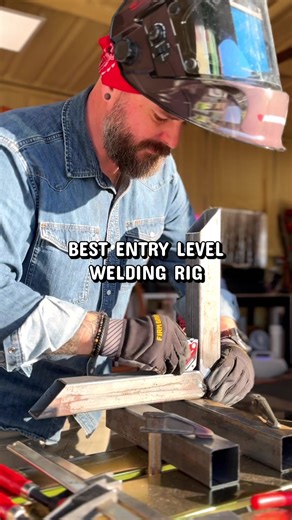 Best Entry Level Welding Rig☝️ I know because I’m still learning, I’m far from a pro, but I’ve made so much progress in a few weeks and I can tell you having a quality machine makes the learning curve much more approachable. MIG160A by @ARCCAPTAIN #welding #weldingtiktok #beginnerwelder #diy #diyprojects