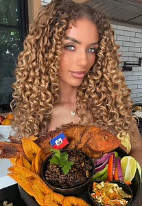 Pwason Fri ak Diri Djondjon Recipe — Haitian Fried Fish & Black Mushroom Rice
