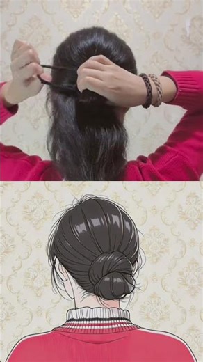 Celebrity-inspired Bun Hairstyle Tutorial