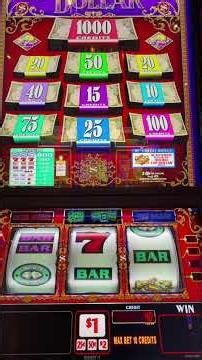Double top dollar $10 spins #casino #slots #slotshorts