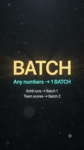 Tukey Ne "Dataset" Nahi "Batch" Kyun Bola? 🤯 | Data Science #Shorts