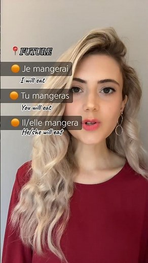 How to conjugate « Manger » (to eat) in French? 🇫🇷 FUTURE Tense!