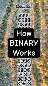 How Binary Counting Works! #computer #science #engineering #technology #automation #programming