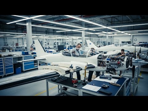 How RC Airplanes Are Built in Factory 🇺🇸✈️ | Inside Real RC Aircraft Manufacturing