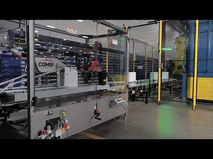 Automated Case Packing and Palletizer for Glass Bottles