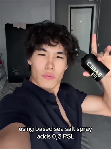 @BASED | me and @changdawg are so based. #mensmakeup #saltspray #based #chang #asianbeauty