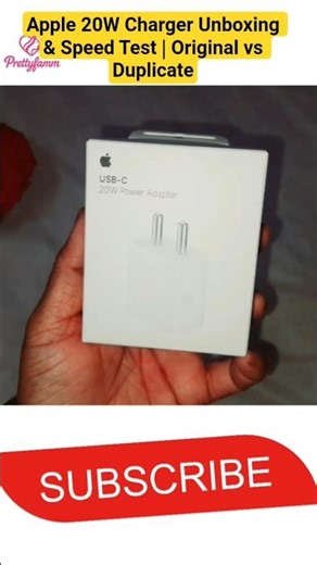 Apple 20W Charger Honest Review 🔥 Fast Charging Reality!| Original vs Duplicate #appleseries