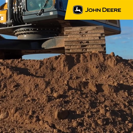 Hear that? It’s Deere’s new excavators — now fully designed and manufactured by John Deere. | John Deere
