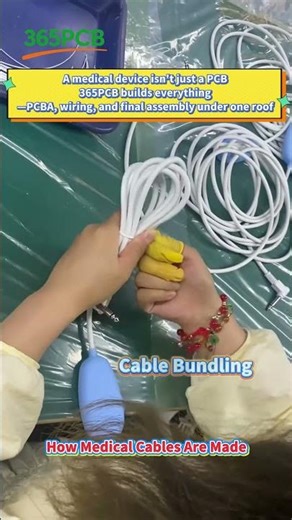 Ever Wonder How Medical Cables Are Made? #wireharness #pcb #shortsfeed