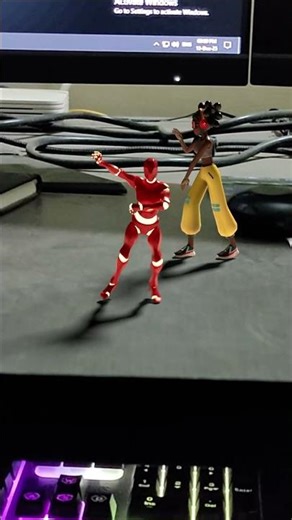 3D Animated character in Realtime footage | Motion Tracking | Blender animation