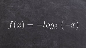 Determining the X intercept of a logarithmic equation