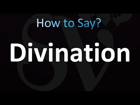How to Pronounce Divination (correctly!)