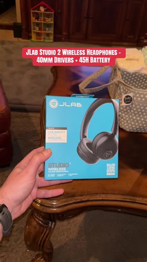 Quick overview of the JLab Studio 2 — 40mm drivers, 45 hour battery, cloud foam comfort, and customizable sound. All-day listening without the all-day price. 🎧🔋 #jlabheadphones #WirelessHeadphones #OnEarHeadphones #bluetoothheadphones #ancheadphones