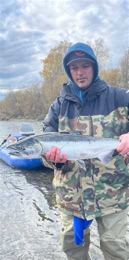 He hooked a monster fish on his first cast