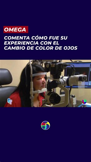 Telemicro | Omega "El Fuerte" habla de su experiencia con el cambio de color de ojos. #Telemicro | Instagram