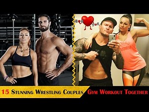 15 Wrestling Couples Stunning Gym Workout Together | Real-Life Partner Training Challenge